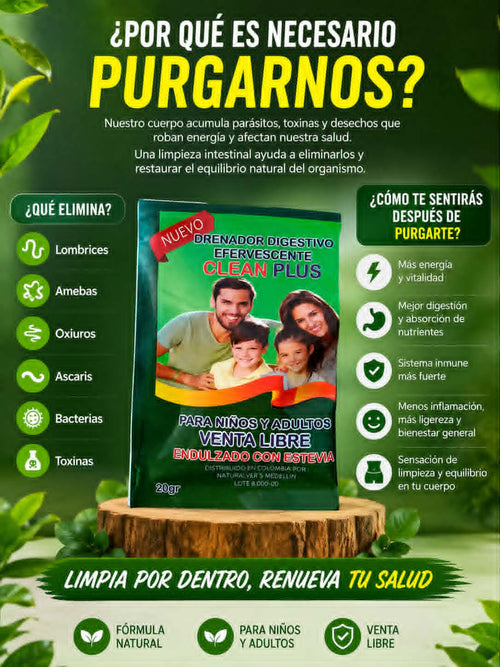 CLEAN PLUS X4 SOBRES